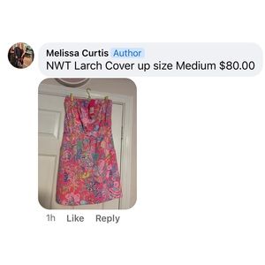 Lilly Pulitzer Larch Cover Up